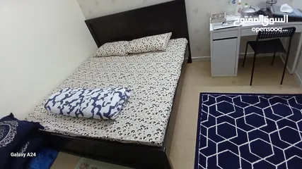  1 Bed with mattress + sofa