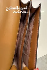  5 Jade large logo and leather cross body bag