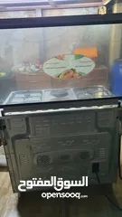  8 فرن غاز+كهرباء استعمال شهر واحد فقط