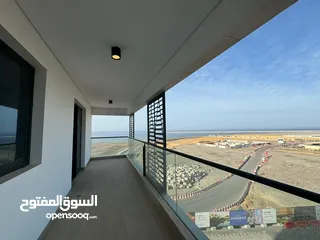  5 2 BR Great Brand-New Apartment in Al Mouj for Rent