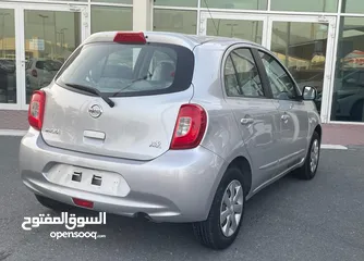  4 NISSAN MICRA/2020/SILVER/GCC/1 YEAR WARRANTY