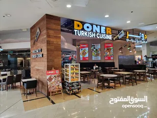  3 PROFITABLE RUNNING RESTAURANT FOR SALE IN A MALL