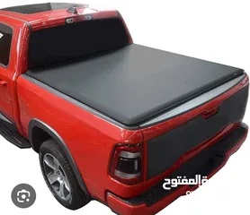  2 غطاء صندوق خلفي دودج رام دبل كابين( بابين كبار) بحاله الوكاله السعر 80 دينار