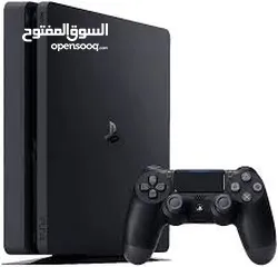  1 نضيف  كرت ps4 slim  بلايستيشن 4 سليم  مهكر مختم