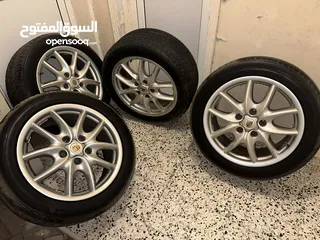  1 Full set original wheels for Porsche Cayenne S (2006)