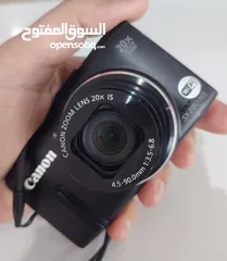  3 كاميرا كانون ديجيتال  PowerShot SX280 HS بحالة ممتازة مع البطارية والشاحن والجنطة