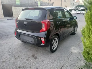  5 كيا بيكانتو 2019 بحالة ممتازة محرك 1250  فل كامل بدون جلد وفتحة
