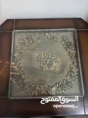  6 طاولة كبيرة مع اثنتين صغار خشب زان