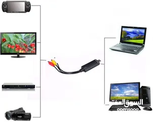  6 EasyCAP USB 2.0 Video Adapter With Audio (DGI MART) .Video Capture