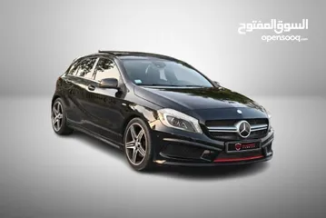  1 0% DP - GCC SPECS - MERCEDESE A250 AMG KIT - 2.0 TURBO CHARGE I4 2014 - MINT CONDITION