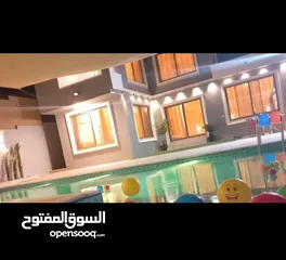  4 شاليه  ومزرعه  مسبح مدفأ درجة حرارة 33 Villa