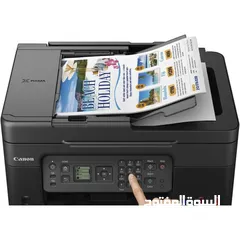  3 Canon PIXMA G4470 Ink Tank All in One Wireless Multi-function (Copy/Print/Scan/Fax) Printer كانون