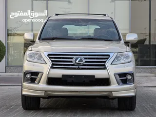  2 LEXUS LX-570 2014 GCC ORGINAL PAINT // ACCIDENT FREE // PERFECT CONDITION