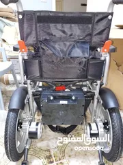  1 كرسي مقعدين كهربائي فاخر  electric wheelchair