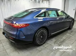  14 مرسيدس بنز EQS 450 + بحالة الوكالة وكفالة الوكالة