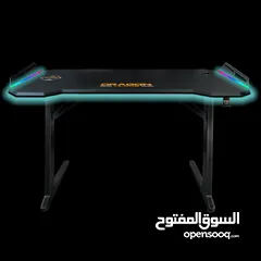  4 طاولة جيمنغ من براند دراغون وور الشهير مضيئة رجب DragonWar GT-006 RGB GAMING TABLE