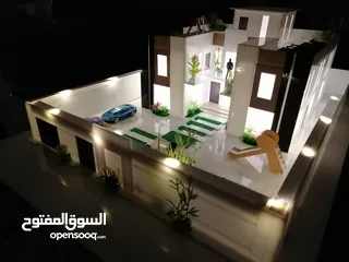  14 صناعة مجسمات معمارية (ماكيت) مصغرات"miniture"