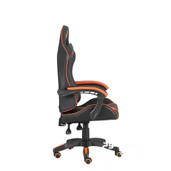  4 Meetion CHR04 Black & Orange Professional Gaming Chair كرسي العب ميشن جودة عالية
