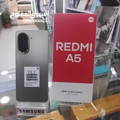  1 جهاز جديد بالكرتونة مكفول سنة اغراضه الأصلية Redmi a5 128g 8ram