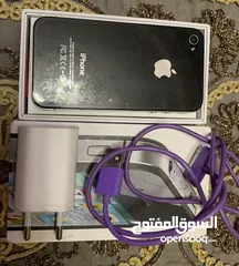  5 هاتف iphone 4 32 GB بحالة الزيرو كامل بالكارتونة