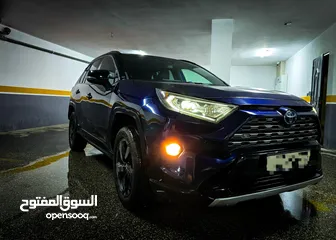  1 حالة ممتازة / اعلى صنف XSE نسخة رياضية  - Toyota Rav 4 2020 XSE Black Edition