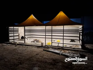  2 تفصيل بيوت شعر وفرش تراثي ومضلات خارجيه مختصون بتفصيل مشب نار