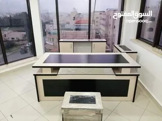  20 عرض لفترة محدودة مكتب مدير فخم مع جانبية وطاولة  بسعر يبدأمن 225د شامل التوصيل عمان زرقا