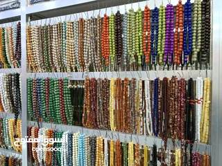  8 مسبحة مسابح سبحة كريستال خشب بلاستك مقاسات