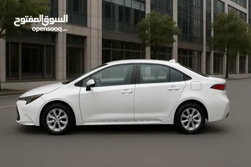  9 تويوتا كورولا هايبرد  2025 عداد زيرو  TOYOTA COROLA HYBRID 2025