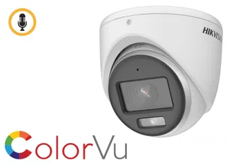  4 كاميرات المراقبة من #Hikvision كاميرات مراقبة عدد4 داخلية/خارجية 2mp ليلي نهاري  ملونة