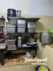  6 عده مطعم شاورما وفلافل كامله للبيع