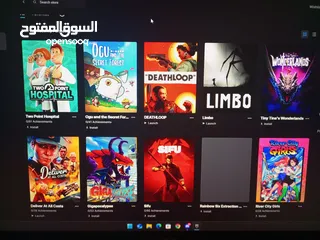  23 حساب ايبك قيمز من 2017 فيه العاب مش مجانيه (بفلوس) وكل الالعاب موجوده بالصور اقرء الوصف وشوف الصور