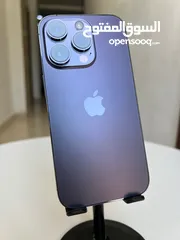  1 Iphone 14 pro 128 Gb ايفون 14 برو 128 جيجا لون نهدي الجهاز ولا غلطه بحال الجديد وكاله  بطاريه 88%