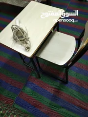  2 طاولة + كرسي + مكواه كهربائية