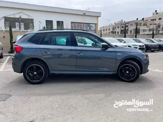  4 سكودا كاميك Monte carlo ترخيص 2020 محرك 1500 بنزين جير أوتوماتيك 150 حصان لون بترولي