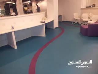  23 ارضيات مستشفيات فنيل pvc رولات وارد اوروبي ذات جوده عاليه كفاله 2سنه منتج