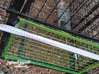  9 قفص حديد كبير للطيور او الارانب او الحيوانات الصغيرة