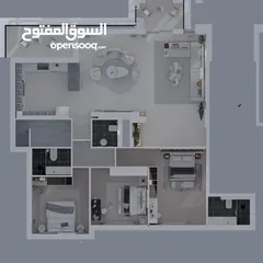  23 شقة فاخرة مساحة 185 م / دير غبار ( اقساط من المالك مباشرة )
