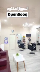  18 صالون تجميل نسائي فاخر بمساحة واسعة في منطقة مواطنين مجهز بجميع الادوات و المعدات في الجرف عجمان