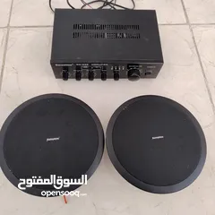  1 نظام صوت للمعارض والمحلات