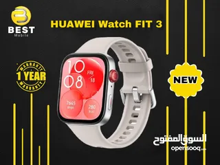  1 الان ساعة هواوي فيت 3 //  huawei fit 3 new