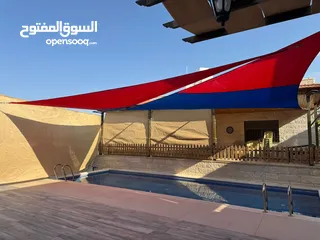  3 مزرعة وشاليه جنة النعيم طريق المطار للايجار اليومي