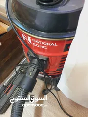 3 مكنسه كهرباء ناشونال سونك أحمر