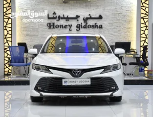  3 Toyota Camry SE ( 2019 Model ) in White Color GCC Specs