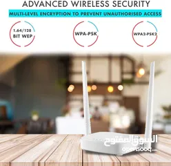  4 راوتر انترنت شبكات انترنت وايرلس تيندا  Tenda N301 Router For internet connection