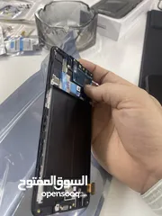  4 شاشة سامسونج M32 أصلي شركة 100% مع فريم .   SAMSUNG M32 ORIGINAL LCD