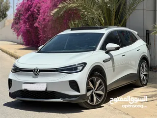  1 ‏VW lD4 CROZZ  PURE+ 2021 فحص كامل بانوراما متحركة حرة بحالة الوكالة