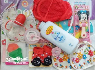  18 بكجات بيببي حديثي الولاده بناتي  &  ولادي