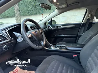  21 فورد فيوجن موديل 2017 فحص كامل لون اسود بحالة الوكاله