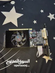  1 كرت شاشه gt 610 2gb بحالة الوكاله مستعمل ايام فقط اعلى درجة حرارة وصل 50° استعمال جدا خفيف